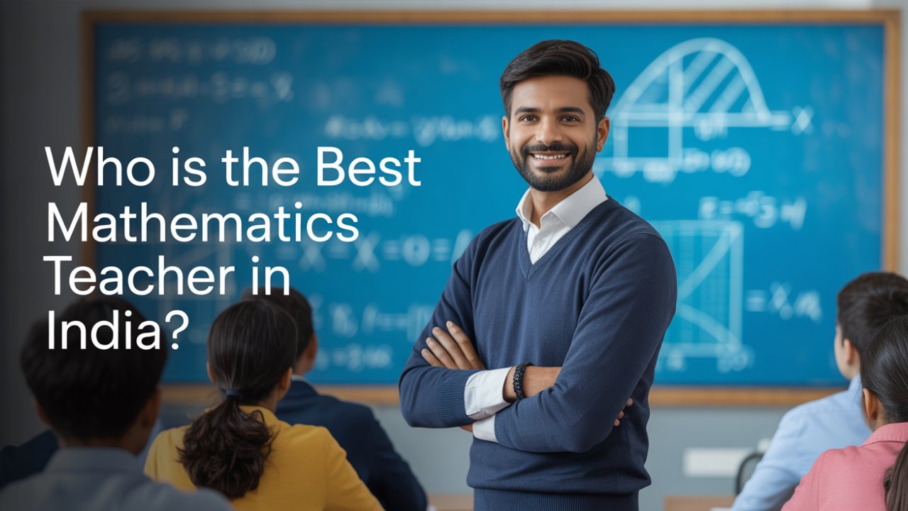 Who Is the Best Mathematics Teacher in India?