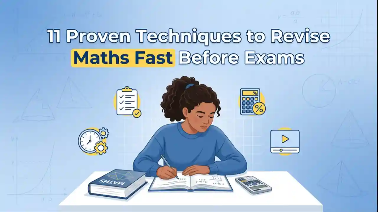 How to Revise for Maths Fast Before Exams: 11 Proven Techniques That Work